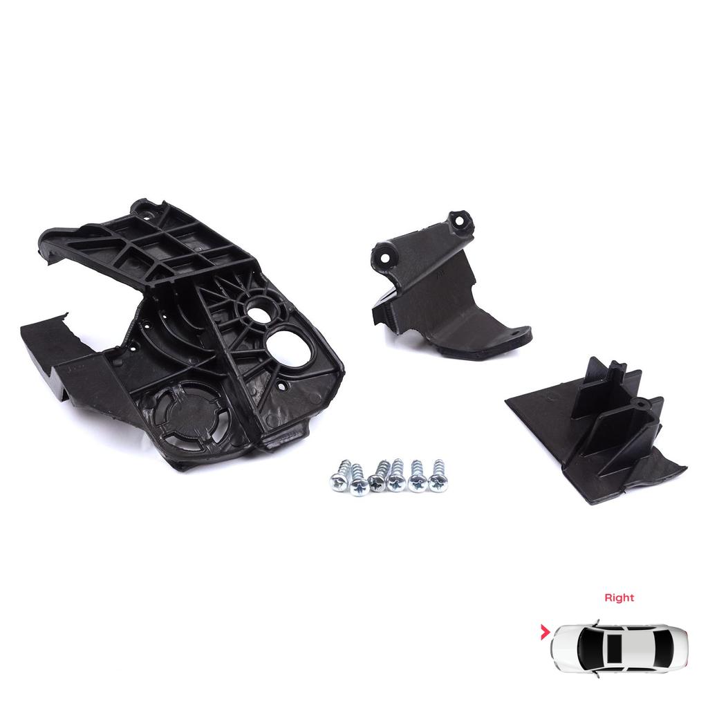 BHL584-2 Scheinwerferhalter-Montage, Reparaturhalterung, Laschensatz, rechte Seite für Peugeot 3008 5008 MK2 2016–2024 9814255780