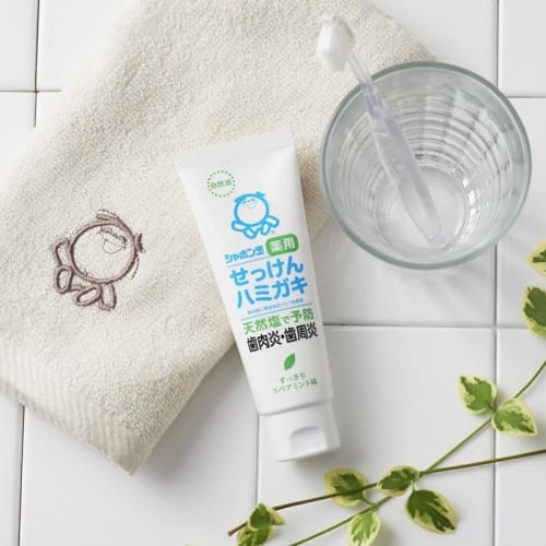 Bubble Soap Toothpaste, Medicated, for Gingivitis and Periodontitis, 80g x 2