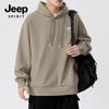 JEEP SPIRIT Men's Heavyweight Hooded Sweatshirt