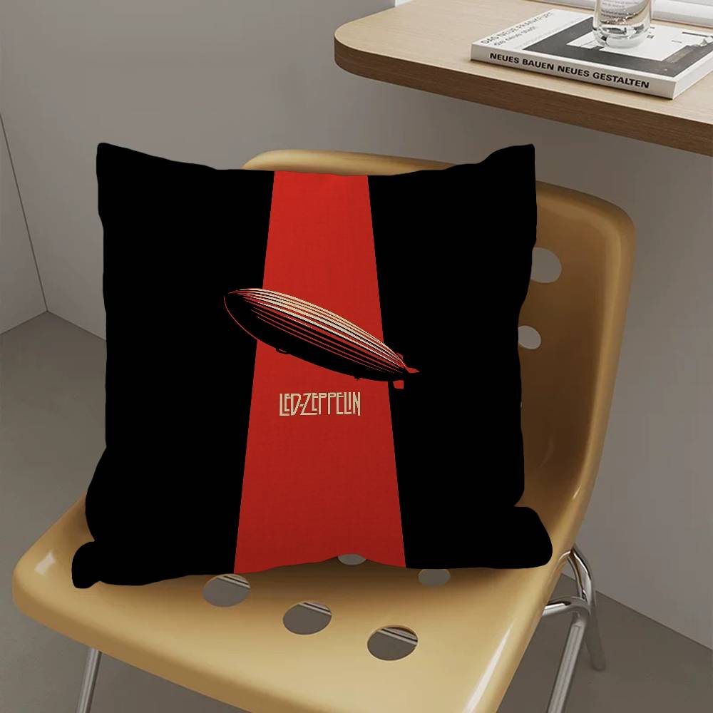 Vintage Band L-Led Z-Zeppelin Cushion Cover Pillowcase Upholstery Sofa Throw Pillow Home Decor Pillowcas