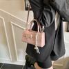 Portable Trend Casual Small Square Bag New Fashion High-end Shoulder Bag Niche Messenger Bag