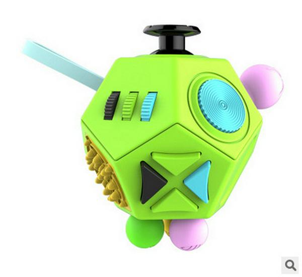 Second Generation 12-Sided Stress Relief Decompression Magic Cube Toy