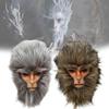 Exquisite Black Myth Wukong Mask For Halloween Cosplay Stunning Sun Wukong Costume Accessory