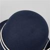 Ladies Top Hat Woolen Basin Hat Old and New Autumn and Winter Elegant Bow Fashion British Versatile Fisherman Hat