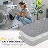 Steel Dog Whelping Box with Washable Whelping Pad, Wind-Resistant Cloth, for Small, Medium Dogs, 102 x 102 x 60cm