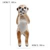 Meerkat Garden Animal Statue Garden Ornament for Home Office Balcony Porch