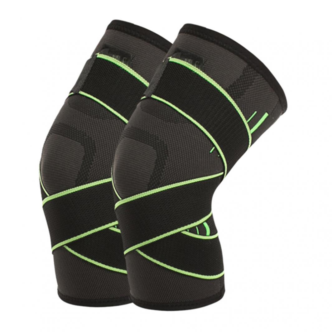 

Нескользящая эластичная компрессионная поддерживающая наколенница для бега, езды на велосипеде S