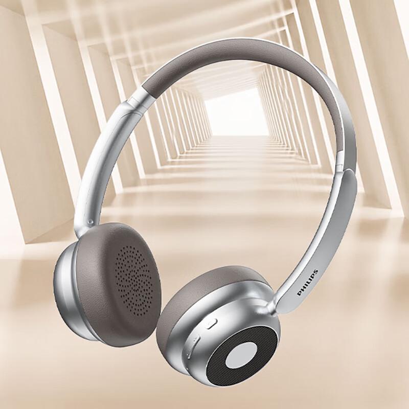 Philips Retro Over-Ear Wireless Bluetooth Headphones