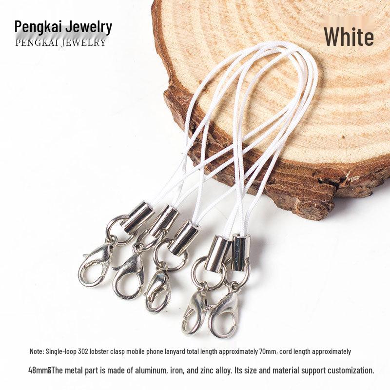 DIY Buntes Handy-Lanyard mit Karabinerverschluss – Handgefertigtes Schmuckaccessoire und Anhängerseil