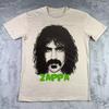 Hot Frank Zappa Portrait Cotton T Shirt Full Size S-5XL Unisex T-Shirt