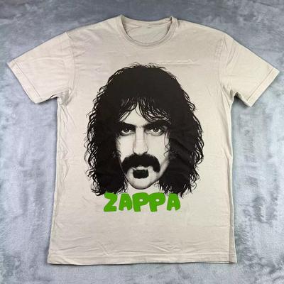 Hot Frank Zappa  Portrait Cotton T Shirt Full Size S-5XL Unisex T-Shirt