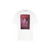 T-shirt O WHITE con Pittura di Caravaggio, Vestibilità Dritta OMAA038S21JER0050101