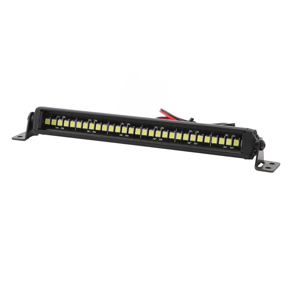 RC Light Bar 30 LED 5.4 Inch Aluminum Alloy Super Bright RC Car Roof Lamp Spotlight for Axial SCX10