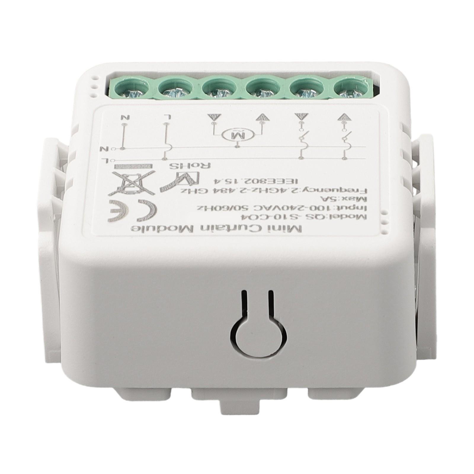 

Модуль роликового переключателя для стильного таймера с расписанием работы жалюзи