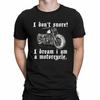 I Dont Snore! I Dream I Am A Motorcycle Mens BIKER T-Shirt Mens Womens Tees Top Motorbike