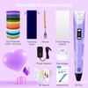 Electronic 3D Printing Pen With 9M Pla Consumables High-Temperature 3D Graffiti Tool Intelligent Toy Christmas Birthday Gift