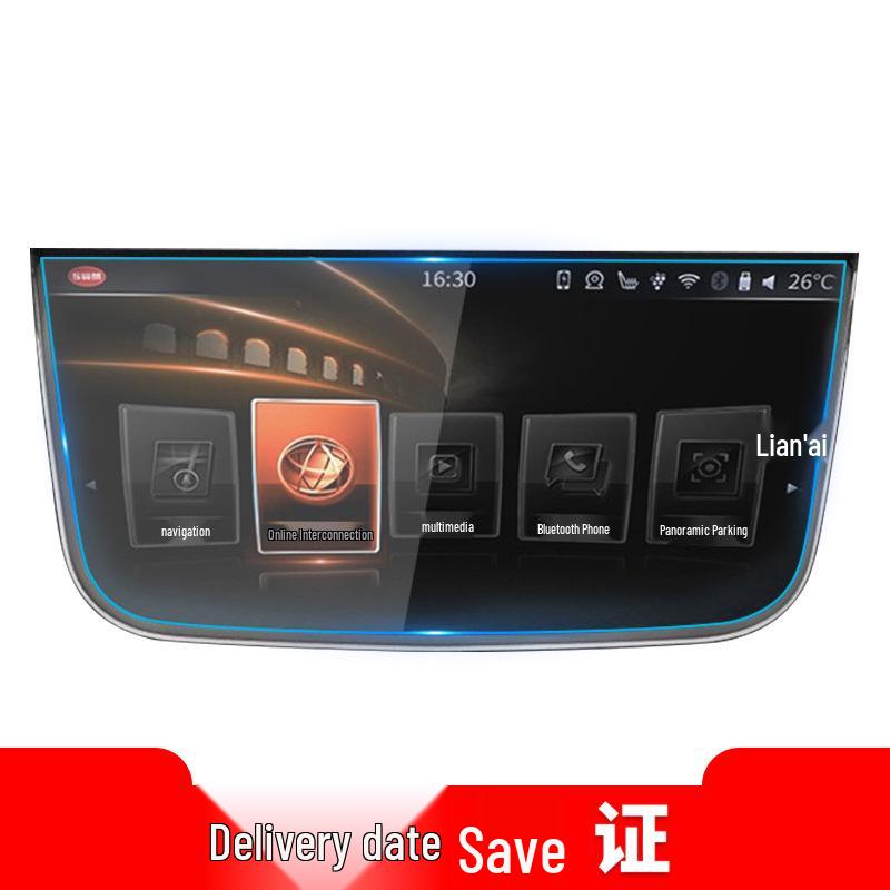Applicable 23 SWM G01/G05/X7/X3 Navigation Screen & Center Console Tempered Protective Film, Car Accessories