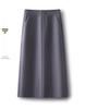 Women's High Waist Gray A-line Bodycon Skirt - Spring/Fall 2025 Collection
