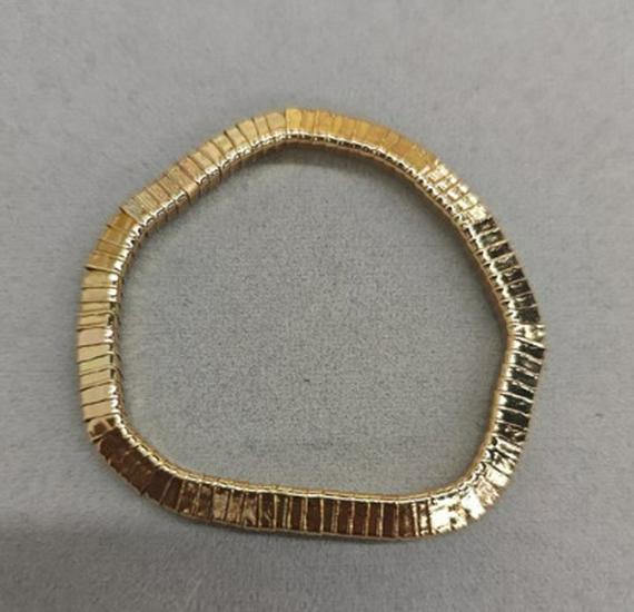 European-American Metal Patchwork Bracelet: Elegant, Luxurious, and Fashionable Women's Hand Jewelry