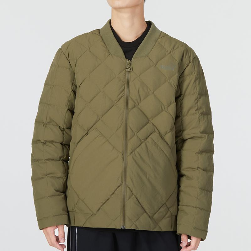 Puma Winterized Series Lightweight Down Jacket Men Outerwear Army-Green 674639-93