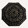 Enchanted Pentagram Protection Amulet: Ancient Symbol for Luck & MagicUmbrella, Portable 3-Fold Compact Umbrella for Men & Women Gift