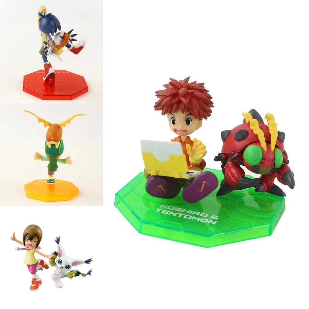 Premium Quality Digimon Digital Monster Action Figure Toys Yagami Taichi Agumon Collectible