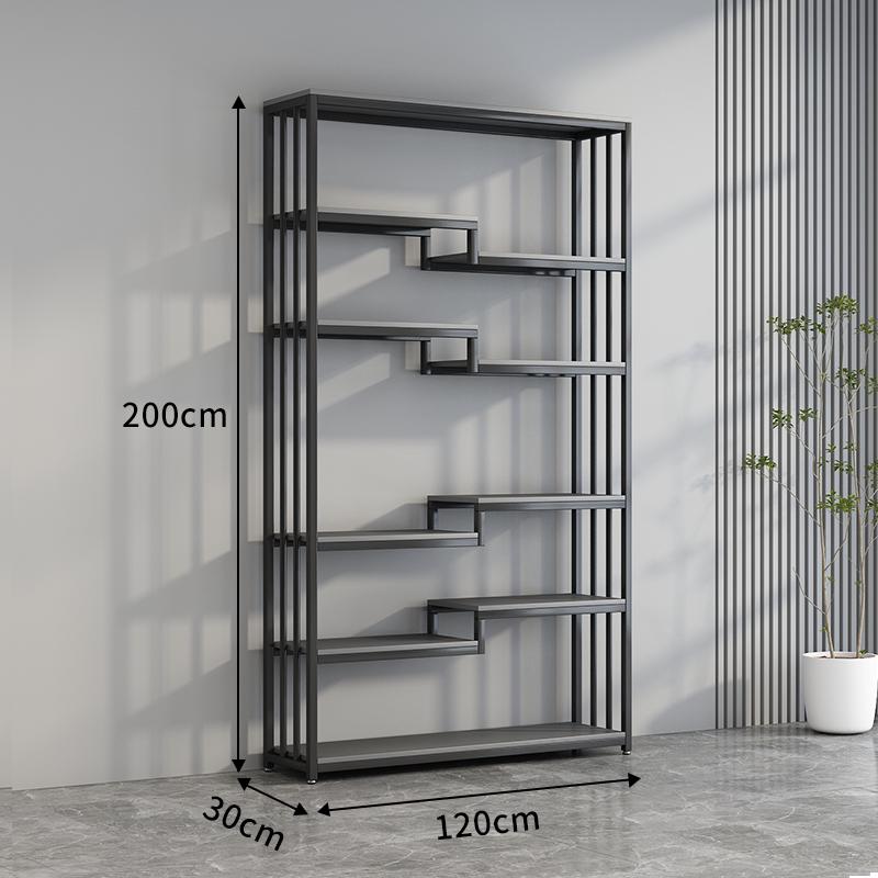 Multi-Layer Barber Shop & Office Display Shelf Rack