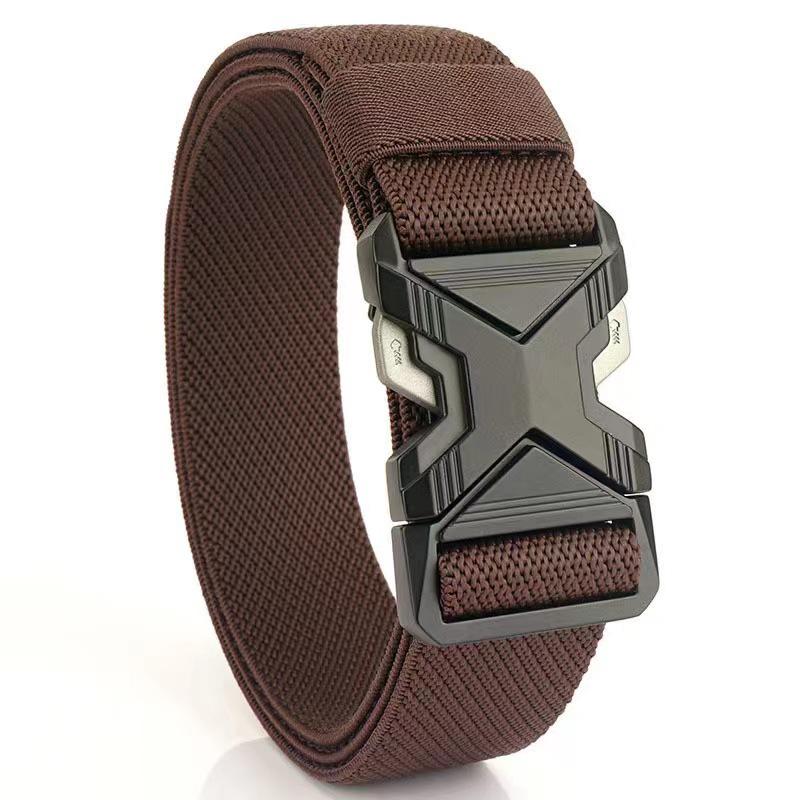 Nylon Automatic Buckle Tactical Belt for Men's Outdoor Work and Military Training