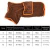 Fast Drying Dog Drying Coat Super Absorbent Pet Bath Robe Durable Dog Bathrobe Towel  Swimming