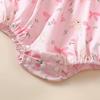 Unisex Infant Fashion Collar Romper For Baby Daily Wear