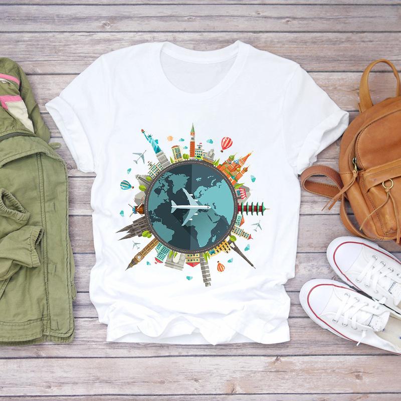 Dreamcatcher Dreamcatcher Crewneck Loose Fashion White T-shirt Women's Short-sleeved Tshirt Tops  Oversized T Shirt Tee