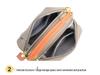 Korean Style Versatile Women's Handbag - Top Layer Cowhide, Color Blocking, Sequined Boston Shoulder Bag