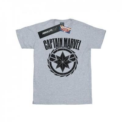 Mens Captain Marvel Blade Emblem T-Shirt
