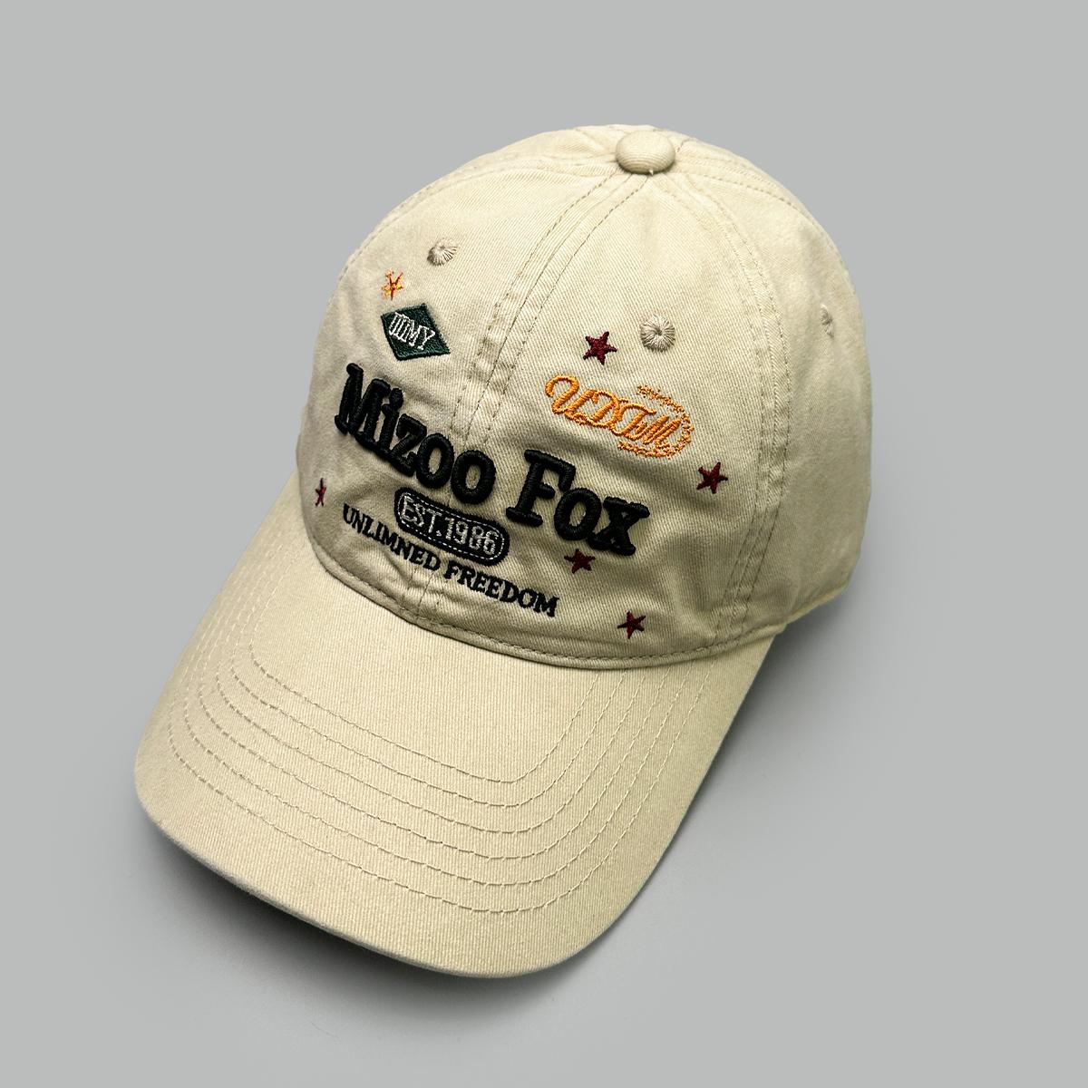 

Personal Retro Patched Letters Star Baseball Hats New Men Women Sunshade Cartoon Versatile Niche Fashion Casual Ins Peaked Caps 52-60cm
