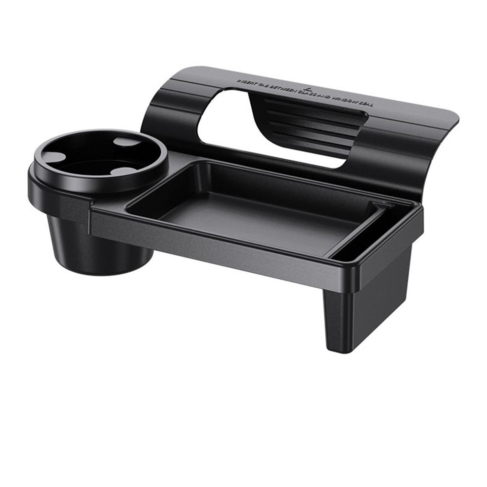 Water Cup Holder Side Hanging Storage Rack Anti-slip Mat Car Door Organizer  Small Items