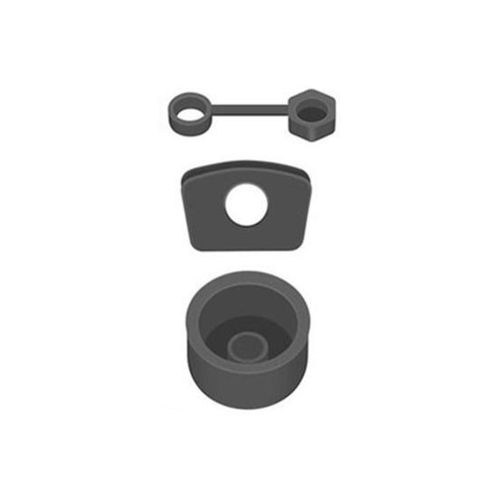 3 ks Kryt slámy Nepropustný zakrývač slámy Opakovaně použitelné flexibilní silikonové zátky proti rozlití pro příslušenství víka šálků