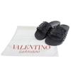 Pristine Valentino Garavani Sandals black rubber mens 40 Used