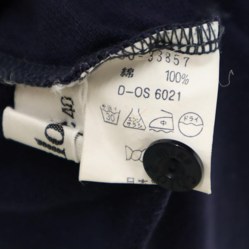 miss chloe made in Japan Short sleeve Polo shirt 40 Navy Fawn Women Used