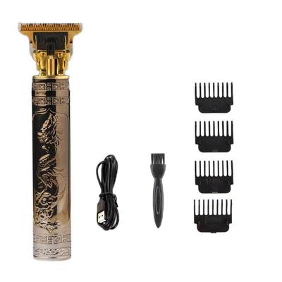 Professional USB Electric Razor Hair Cutting Machine for Men, Baldheaded Trimmer and Beard Clipper for Barbershop