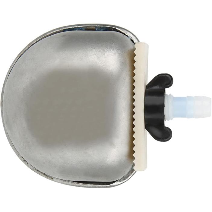 

10 шт. Миски-кормушки для кроликов, Поилка для кроликов, Ниппельная миска для воды, Миска для воды с ниппелем из нержавеющей стали, Подвесная миска для клетки, Инструмент для кормления для