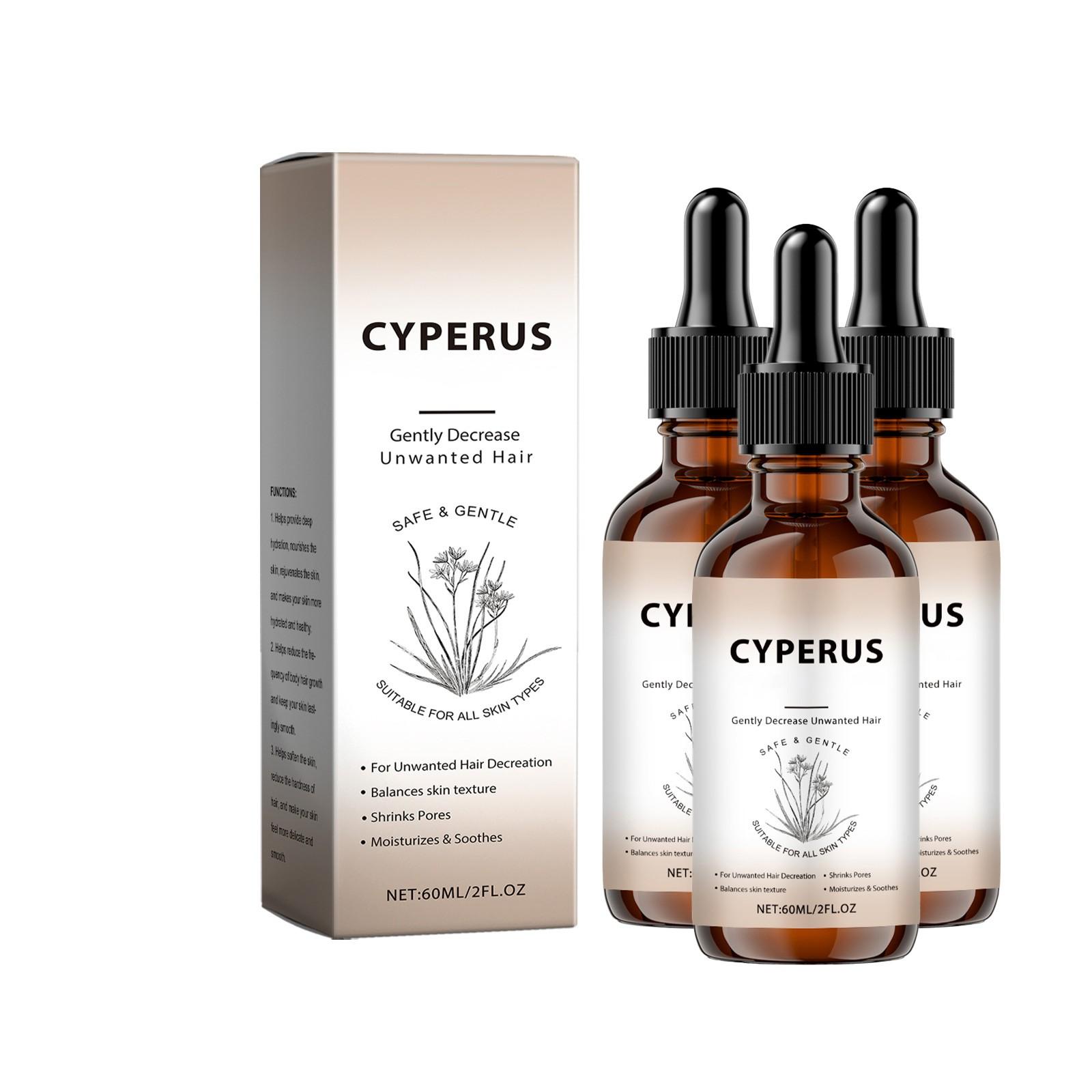 

Масло циперуса успокаивающее и нежное, уменьшает рост волос на теле, гладкая кожа и удаление волос 60 мл One Size