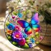 2D Flat Acrylic Butterfly Decoration, No Need for Batteries/electricity, Unique Indoor/outdoor Decoration, Multi-purpose Traditional Sty