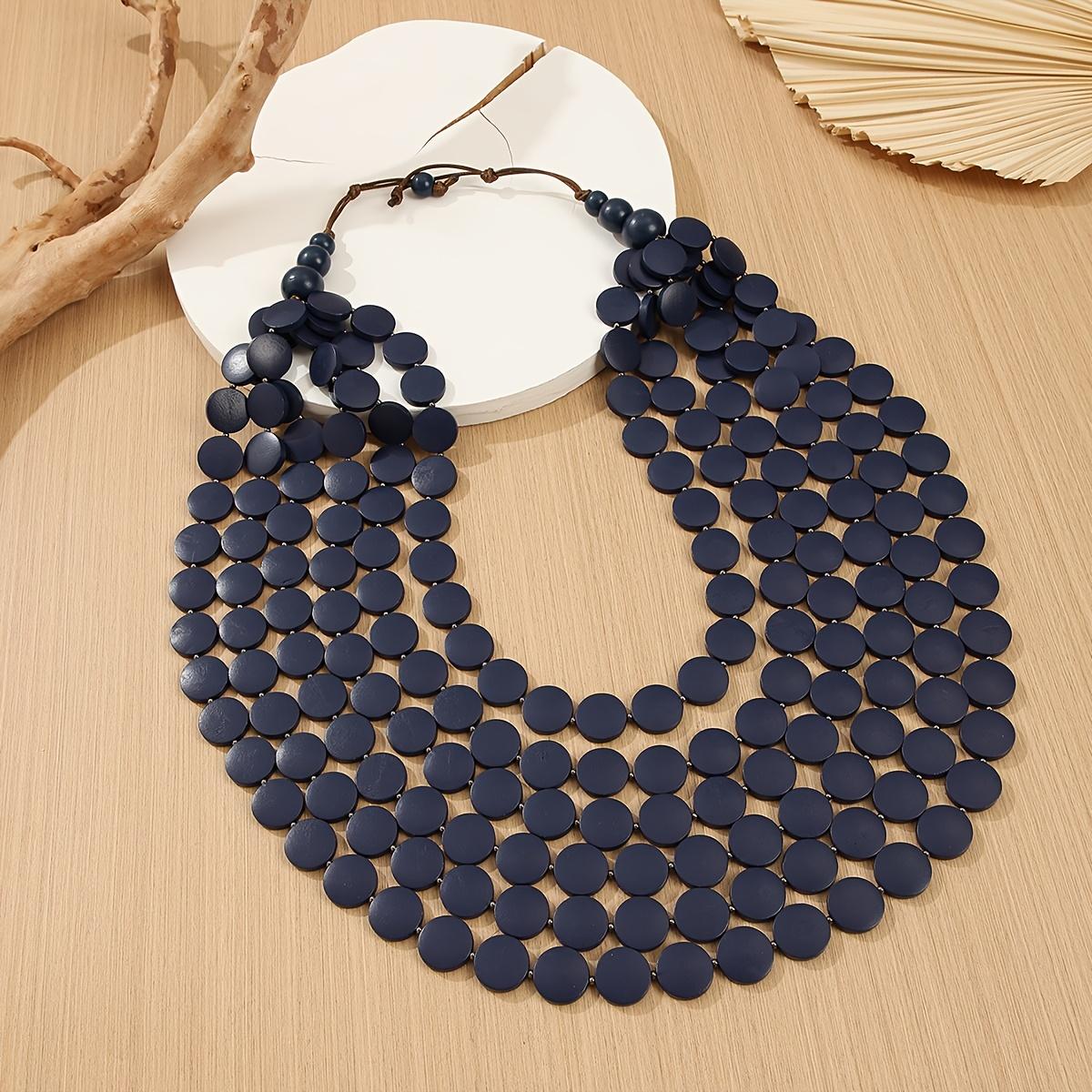 

Модное ожерелье для женских украшений чёрный