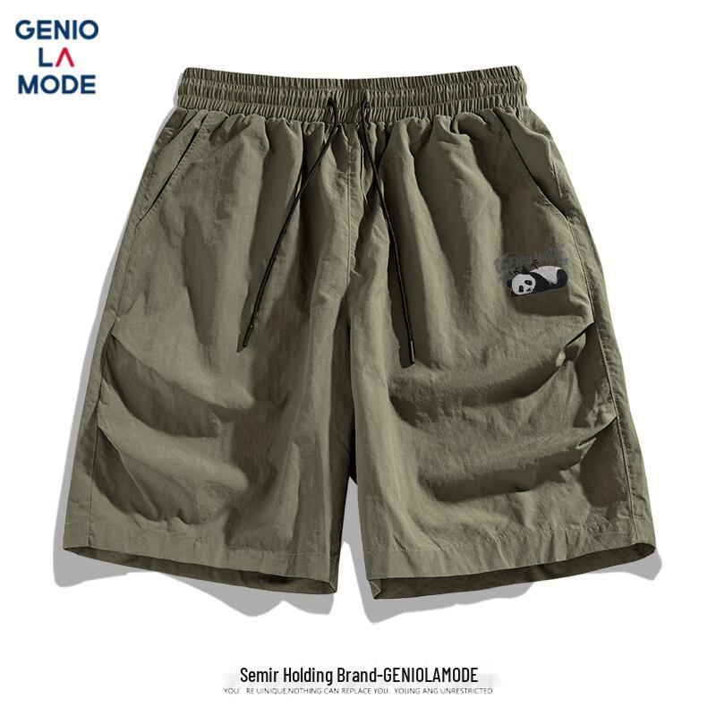 

GENIOLAMODE Men s Quick-Dry Tactical Cargo Shorts L