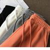 Summer High Elastic Lace Up Drawstring Women Shorts Wide Leg Short Fitness Running Shorts Loose Casual Large Sports Quarter Pants Streetwear Female