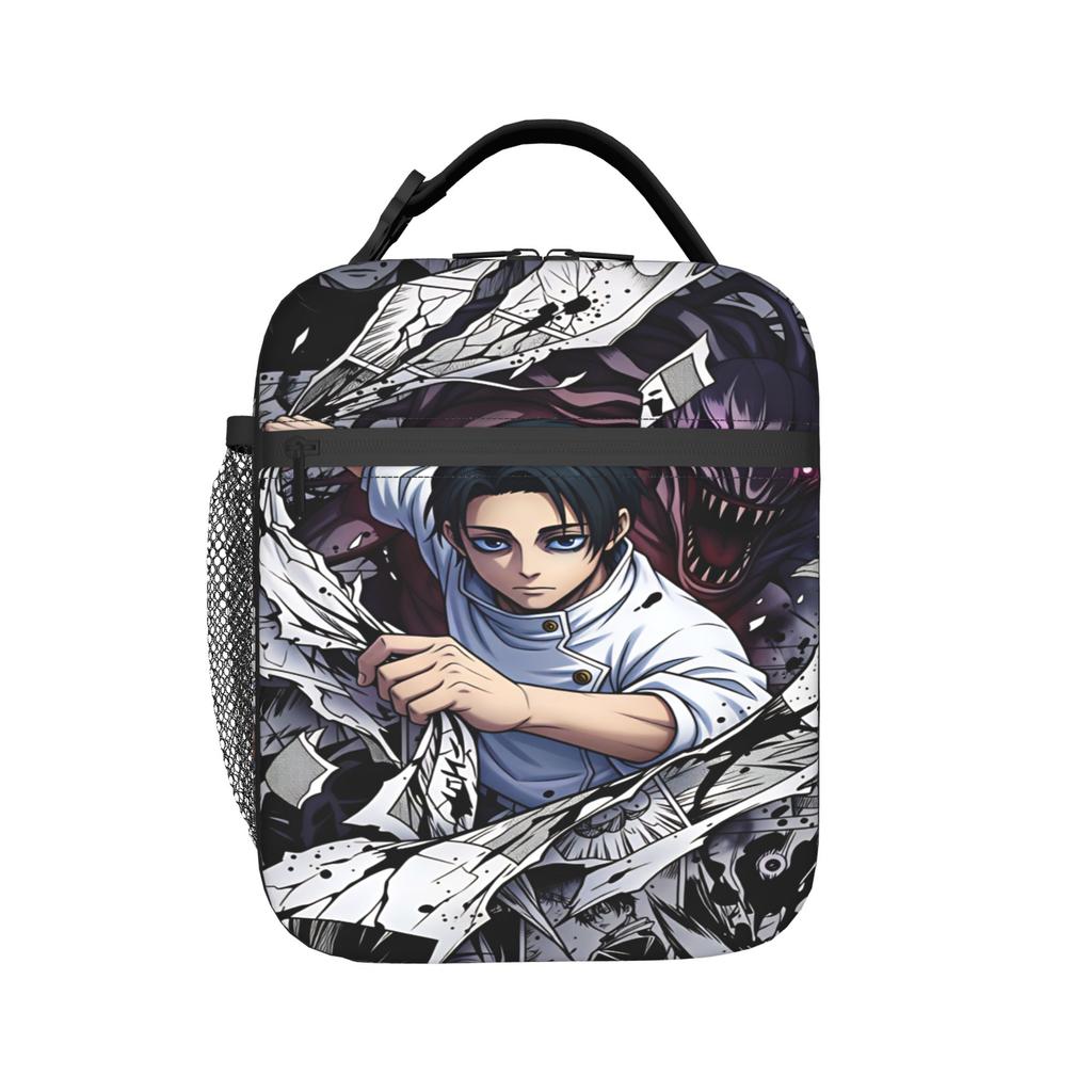 J-Jujutsu Kaisens Lunch Bag Cute Lunch Box Outdoor Picnic Portable Tote Food Bags For Women Oxford Graphic Design Cooler Bag
