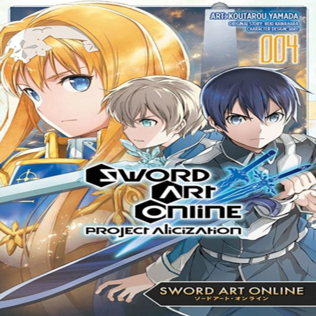 Sword Art Online Project Alicization Vol. 4 manga by Stephen Paul Paperback Book 9781975341770