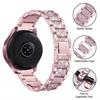 20mm Diamond Watch Band For Samsung Galaxy Watch 6 5 4 Luxury Bling Quick Release Watch Strap for Huawei Watch GT 4/3/2 Bracelet