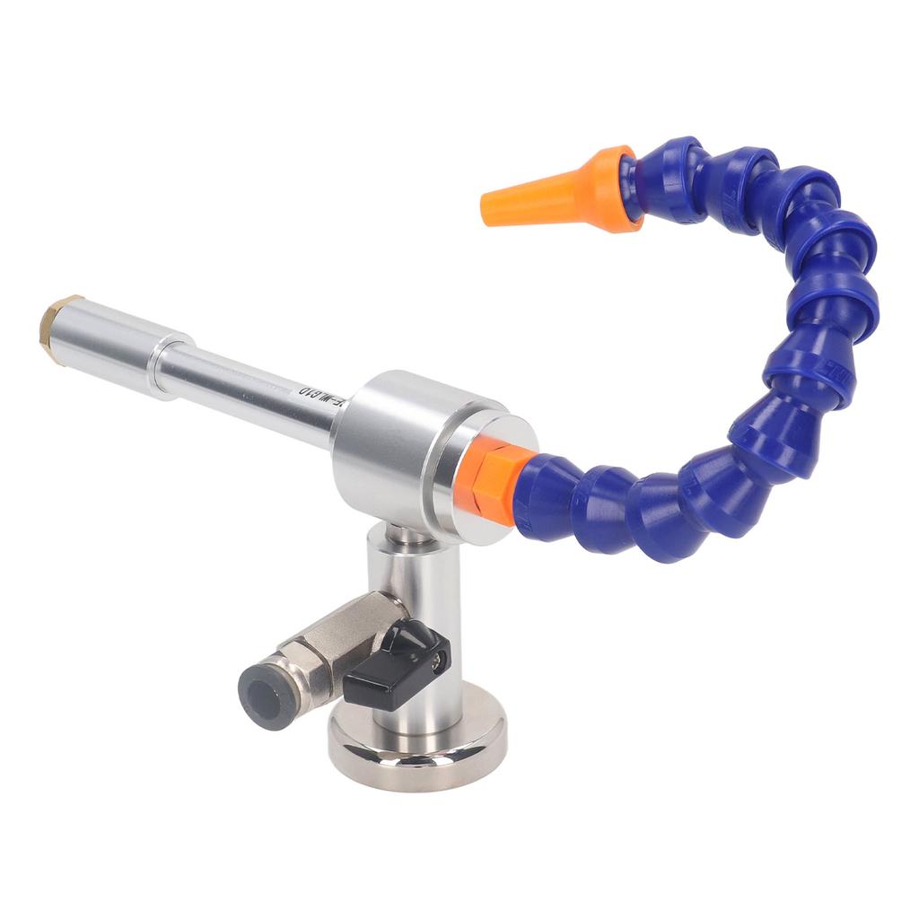 Zestaw 5 szt. Pistolet na zimne powietrze Stop aluminium 7 bar Pistolet chłodzący Vortex na sucho z elastycznym wężem do plastiku