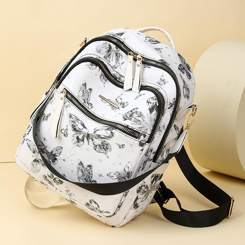 

Popular niche women s backpack new trendy fashion versatile backpack travel bag чорний